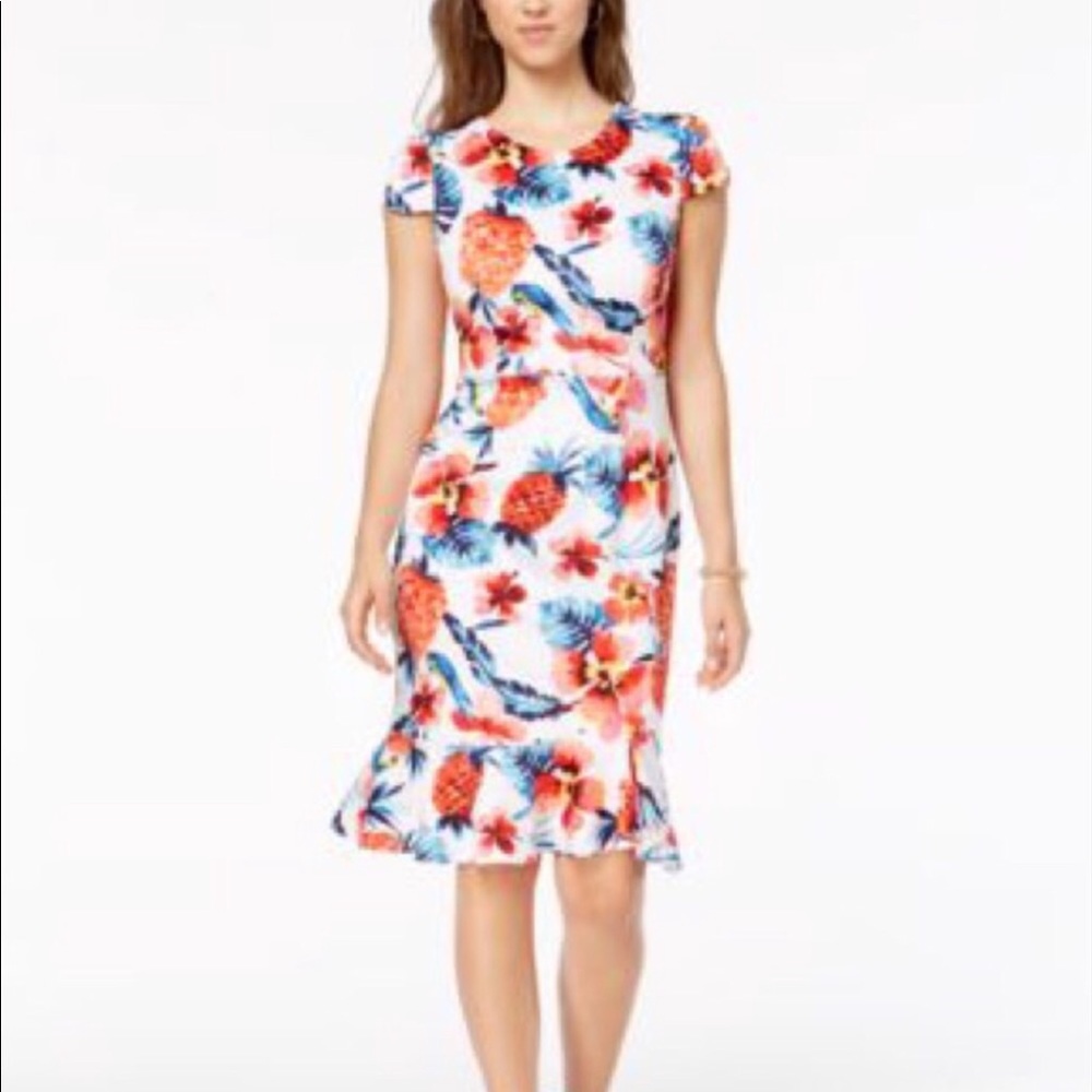 Betsy Johnson Aloha Floral Dress